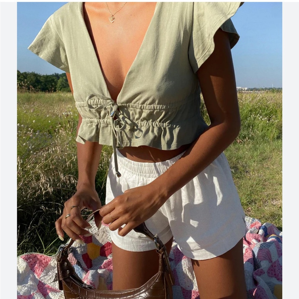 Princess Polly Jamison Reid Crop Top 0